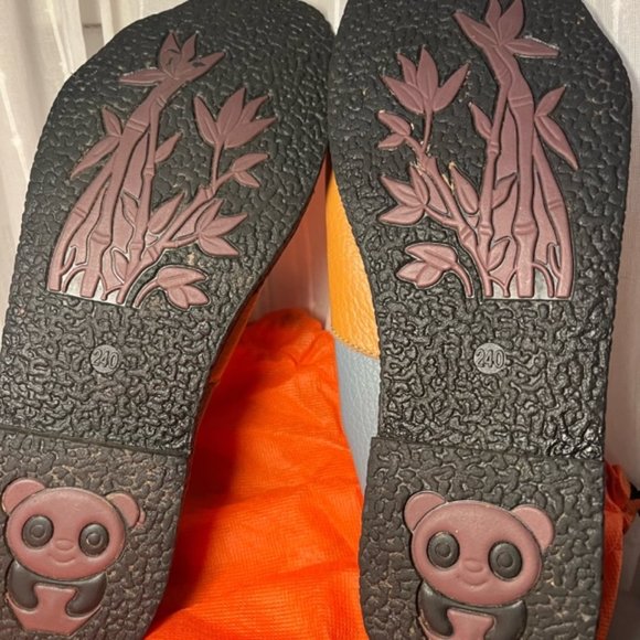 Socofy Handmade Soft Leather Colorful Patchwork flats with bag - Picture 6 of 8